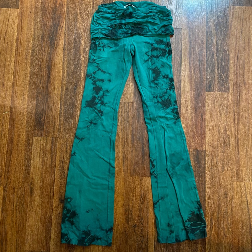 Omgirl Tie Dye Foldover Pants